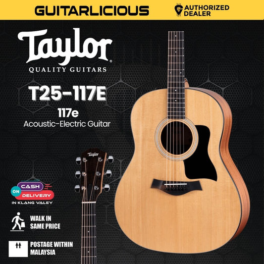 Taylor 117e Acoustic-Electric Guitar w/Case (PRE-ORDER)