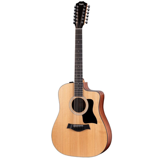 Taylor 150ce Dreadnought 12-string Acoustic-Electric Guitar w/Case, Natural (PRE-ORDER)