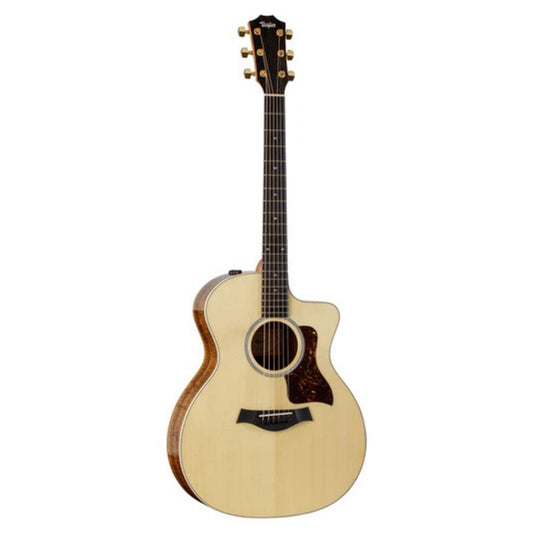 Taylor 214ce Deluxe Grand Auditorium Acoustic Guitar, Gold Hardware, w/Case (PRE-ORDER)