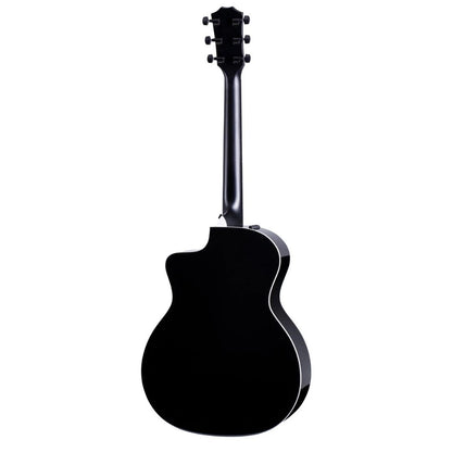 Taylor 214ce Deluxe Grand Auditorium Acoustic Guitar w/Case, Black
