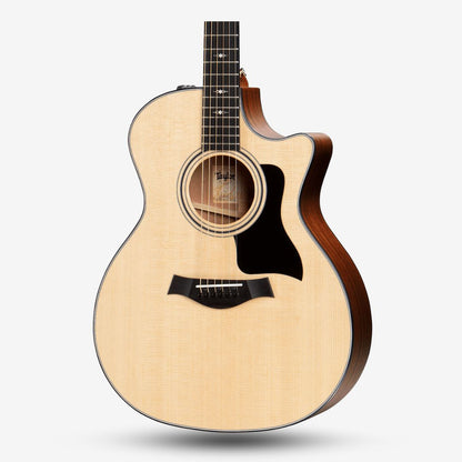 Taylor 314ce V-Class Grand Auditorium with Cutaway Acoustic-Electric Guitar with Bag ( 314-CE / 314CEV / 314CE-V )