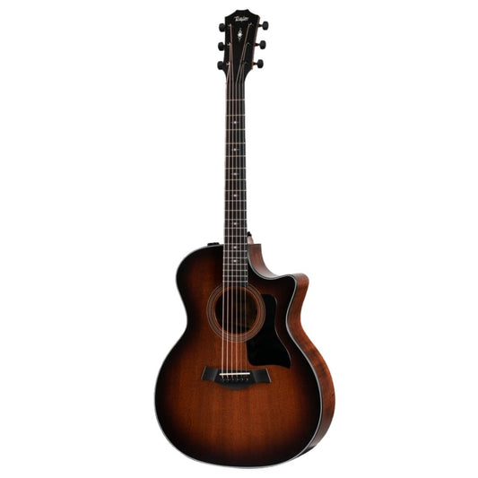 Taylor 324ce SEB V-Class Grand Auditorium Acoustic Guitar, Shaded Edge Burst