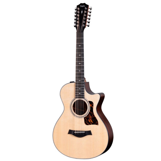 Taylor 352ce V-Class Grand Concert 12-String Acoustic Guitar, Natural