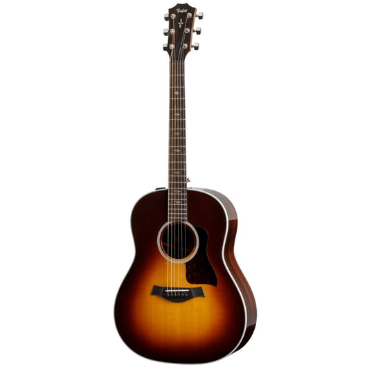 Taylor 417e-R Grand Acoustic Guitar, Tobacco Sunburst Top