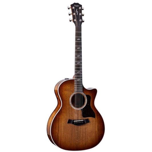 Taylor 424ce Special Edition Walnut/Walnut Acoustic Guitar w/Bag, Shaded Edge Burst