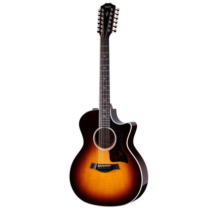 Taylor 454ce-R 12-String Acoustic-Electric Guitar, Tobacco Sunburst
