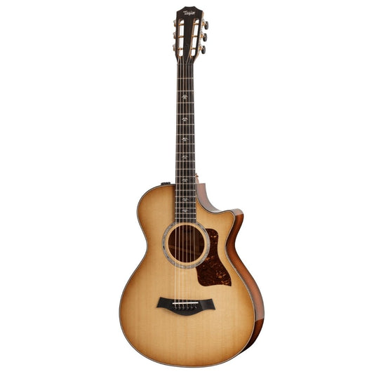 Taylor 512ce 12-Fret Urban Ironbark Grand Concert Acoustic Guitar w/Case, Torrefied Sitka