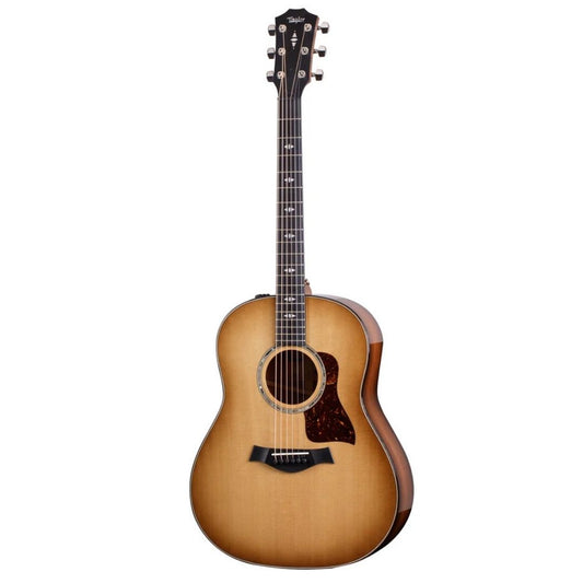 Taylor 517e Urban Ironbark Grand Pacific Acoustic Guitar w/Case, Torrefied Sitka