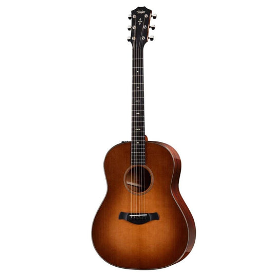 Taylor Builder's Edition 517e V-Class Grand Pacific Acoustic Guitar w/Case, Wild Honey Burst Top