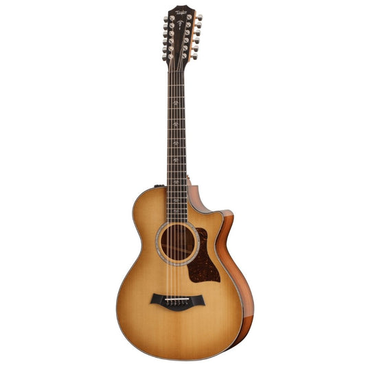 Taylor 552ce Urban Ironbark Grand Concert 12-String Acoustic Guitar w/Case, Torrefied Sitka
