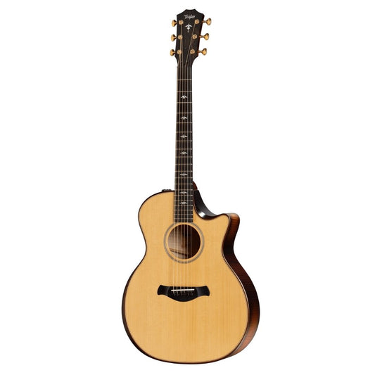 Taylor Builders Edition 614ce V-Class Grand Auditorium Acoustic Guitar w/Case, Natural Top