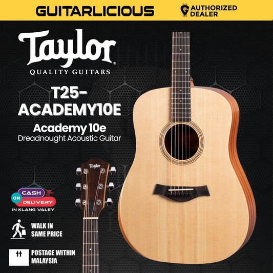 Taylor Academy 10e Dreadnought Acoustic Guitar With Bag