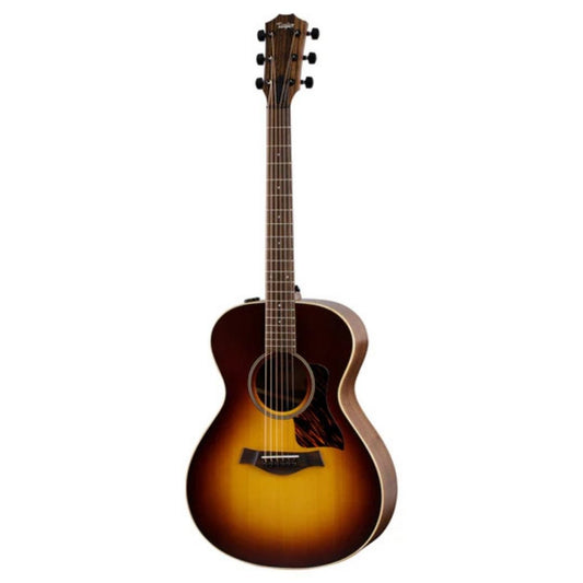 Taylor AD12e American Dream Grand Concert Acoustic Guitar, Tobacco Sunburst Top