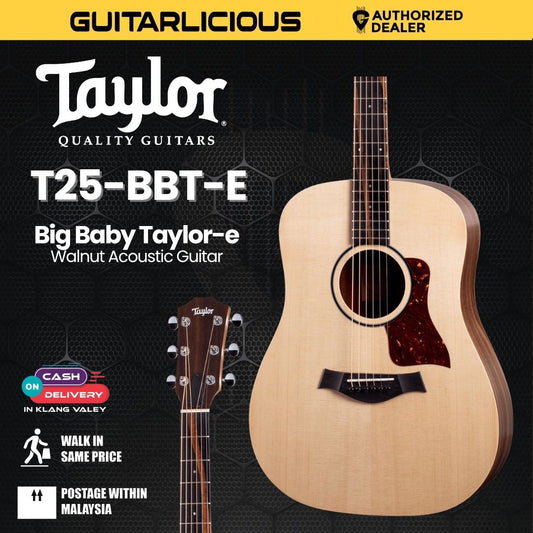 Taylor Big Baby Taylor-e Acoustic Guitar With Electronic and Bag