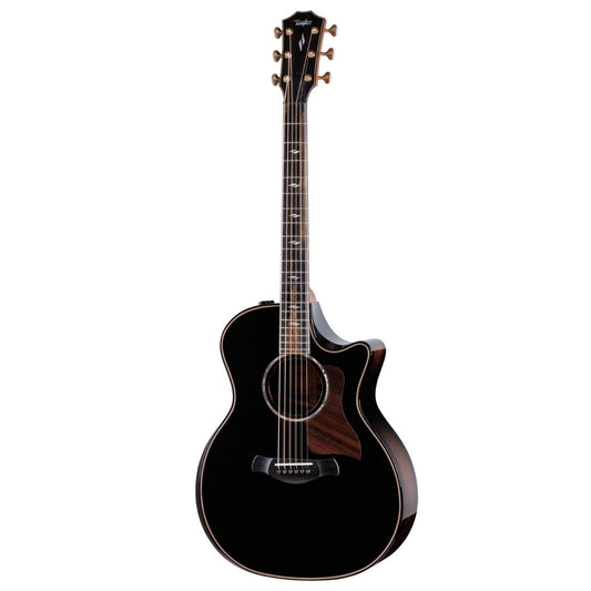 Taylor Builders Edition 814ce Rosewood/Adirondack Auditorium Acoustic Guitar w/Case, Blacktop