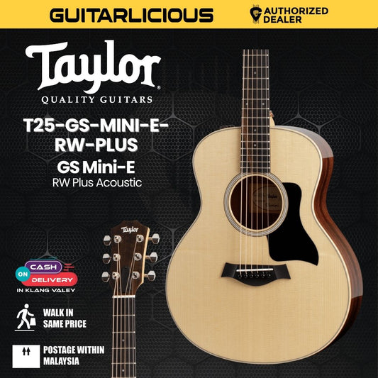 Taylor GS Mini-e RW Plus Acoustic Guitar With Bag
