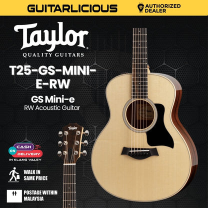 Taylor GS Mini-e RW Acoustic Guitar With Bag