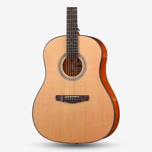 Tayste 41 inch Solid Spruce Acoustic Guitar with Sapele Side ( TS-66-N / TS66 )