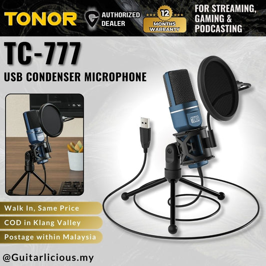 TONOR TC-777 USB Computer Condenser Microphone ( TC777 / TC 777 / TC777-USB )