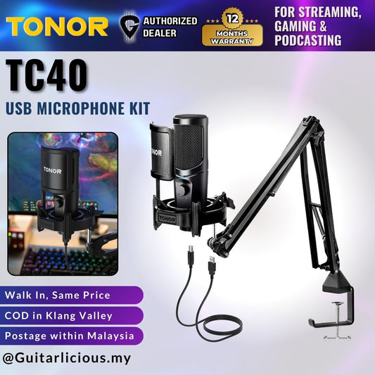 TONOR TC40 USB Microphone for Gaming, Streaming, Podcasting, YouTube Videos ( TC 40 / TC-40 / TC40-USB )