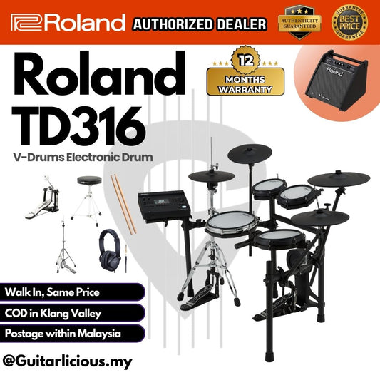 Roland V-Drums TD316 Electronic Drum Set (TD-316)