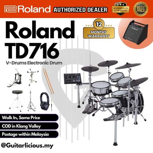 Roland V-Drums TD716 Electronic Drum Set (TD-716)