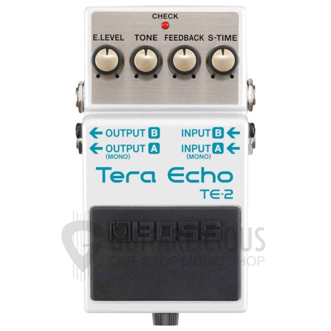Boss TE-2 Tera Echo Guitar Effect Pedal Foot Switch Processor