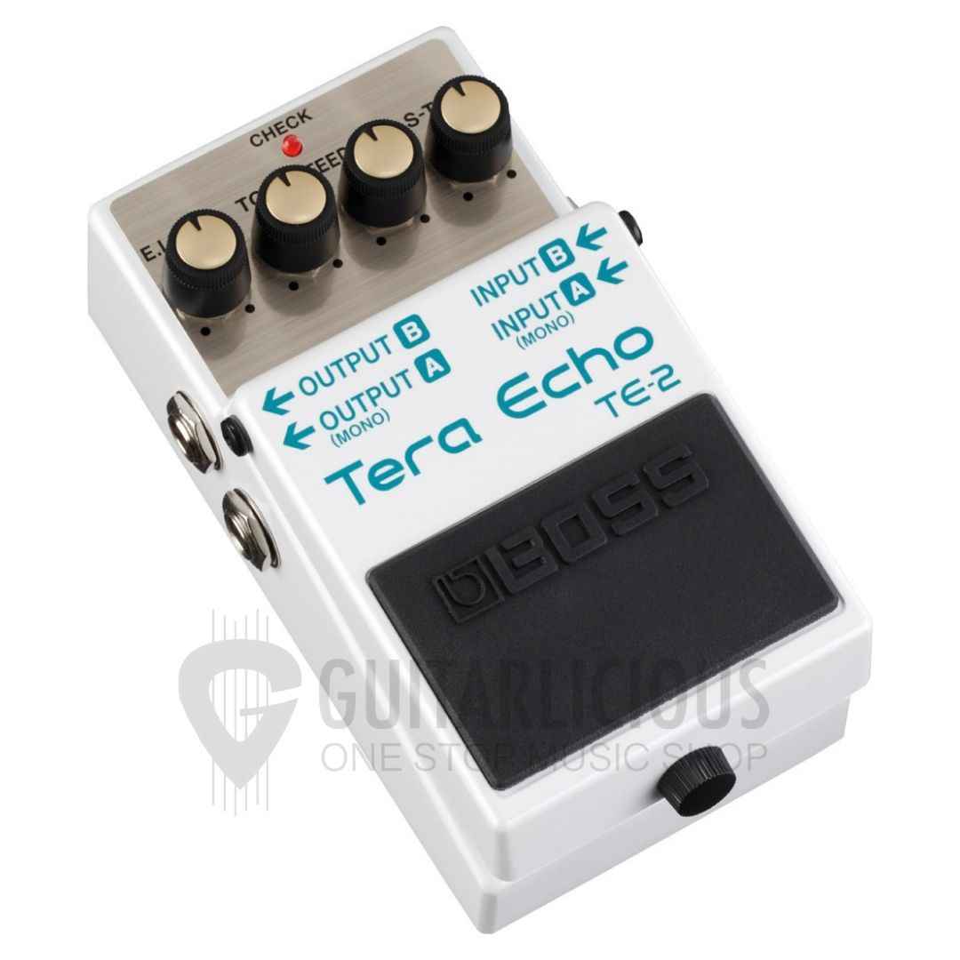 Boss TE-2 Tera Echo Guitar Effect Pedal Foot Switch Processor