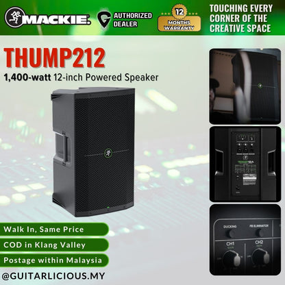 Mackie Thump212 1400 watt 12inch Powered Speaker