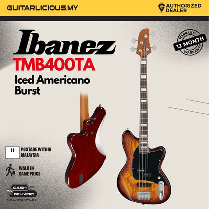 Ibanez TMB400TA Talman Bass Standard Series 4 String Electric Bass Guitar - Iced Americano Burst