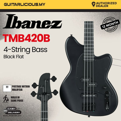 Ibanez Talman Bass TMB420B Standard - Black Flat