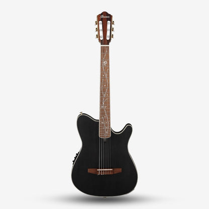 Ibanez TOD10N Tim Henson Signature Nylon Acoustic-Electric Guitar - Transparent Black Flat ( TOD-10N / TOD 10N / TBK )