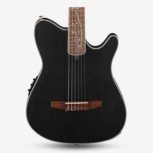 Ibanez TOD10N Tim Henson Signature Nylon Acoustic-Electric Guitar - Transparent Black Flat ( TOD-10N / TOD 10N / TBK )