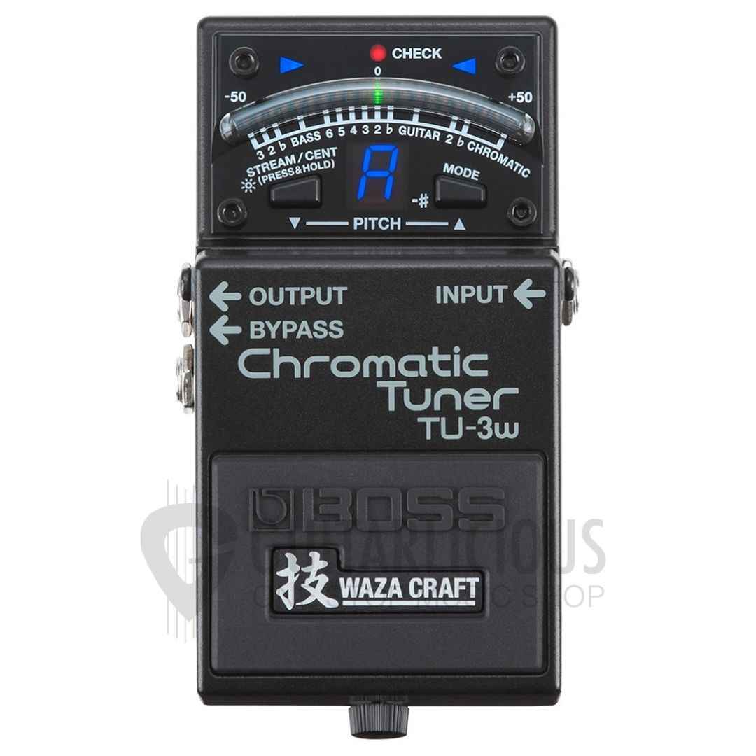 Boss TU-3W Waza Craft Chromatic Tuner with Bypass