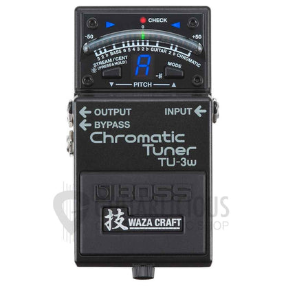 Boss TU-3W Waza Craft Chromatic Tuner with Bypass