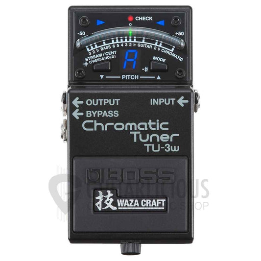 Boss TU-3W Waza Craft Chromatic Tuner with Bypass