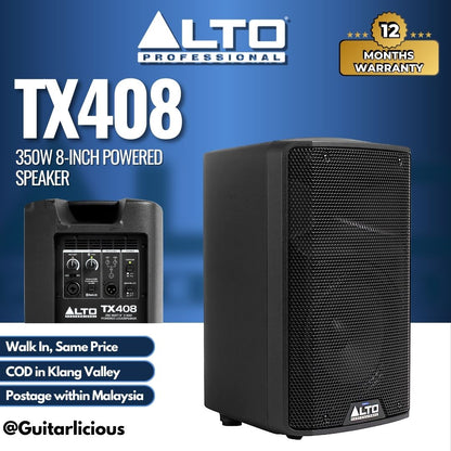 Alto TX408 TX408 350W 8-inch Powered Speaker (PRE-ORDER)