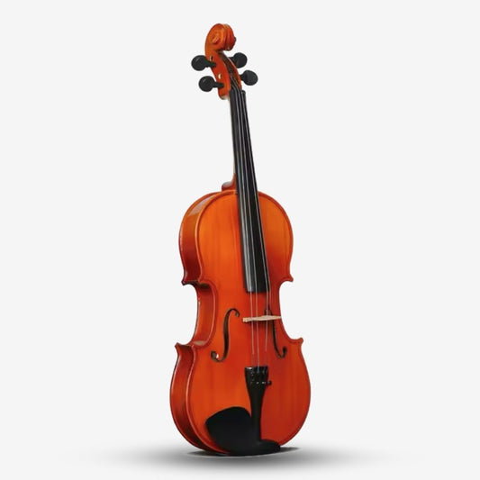 RCStromm Violin TXV Series with Gloss Finish & Tiger Stripe Back (Top Spruce, Side & Back Maple) - 1/8 , 1/2 , 3/4 , 4/4