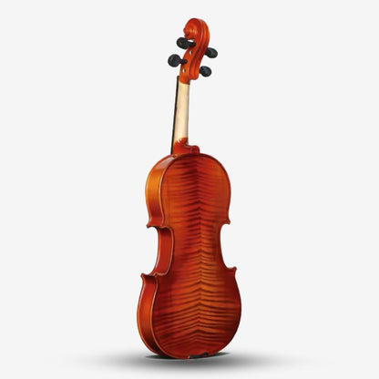 RCStromm Violin TXV Series with Gloss Finish & Tiger Stripe Back (Top Spruce, Side & Back Maple) - 1/8 , 1/2 , 3/4 , 4/4