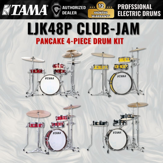 Tama LJK48P Club-JAM Pancake 4-Piece Drum Kit