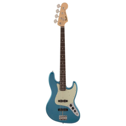 Fender Japan Traditional II 60s Jazz Bass Guitar, RW FB-Lake Placid Blue