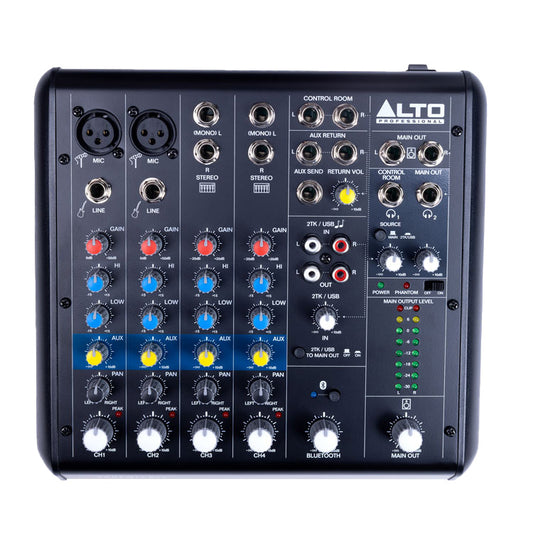Alto Professional TrueMix 600 Portable 6 Channel Analog Mixer with USB and Bluetooth (True Mix) (PRE-ORDER)
