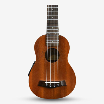 KAPPA Series 21 inch Soprano Ukulele with Pickup / with EQ - Sapele Wood (RCStromm / UK-21-30M-EQ)