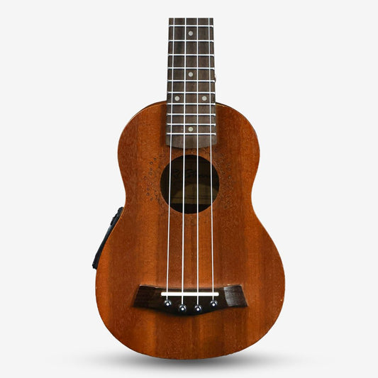 KAPPA Series 23 inch Concert Ukulele with Pickup / with EQ - Sapele Wood (RCStromm / UK-23-30M-EQ)