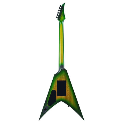 Solar V1.6FRLB Floyd Rose Flame Lime Burst Electric Guitar