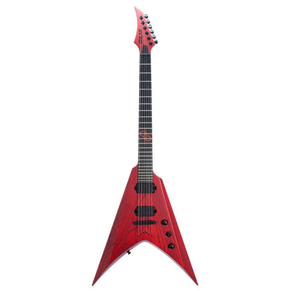 Solar V2.6TBR SK Trans Blood Red Matte Electric Guitar