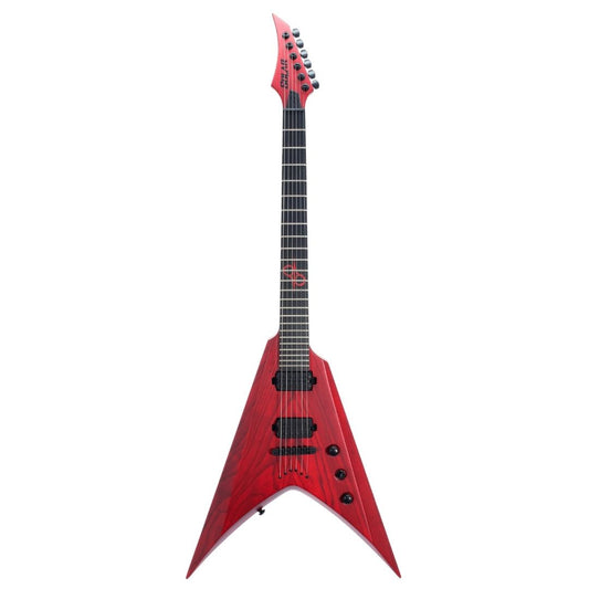 Solar V2.6TBR SK Trans Blood Red Matte Electric Guitar