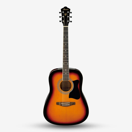 Ibanez V50NJP Acoustic Guitar Jampack - Vintage Sunburst High Gloss ( V50NJP-VS / V50 )