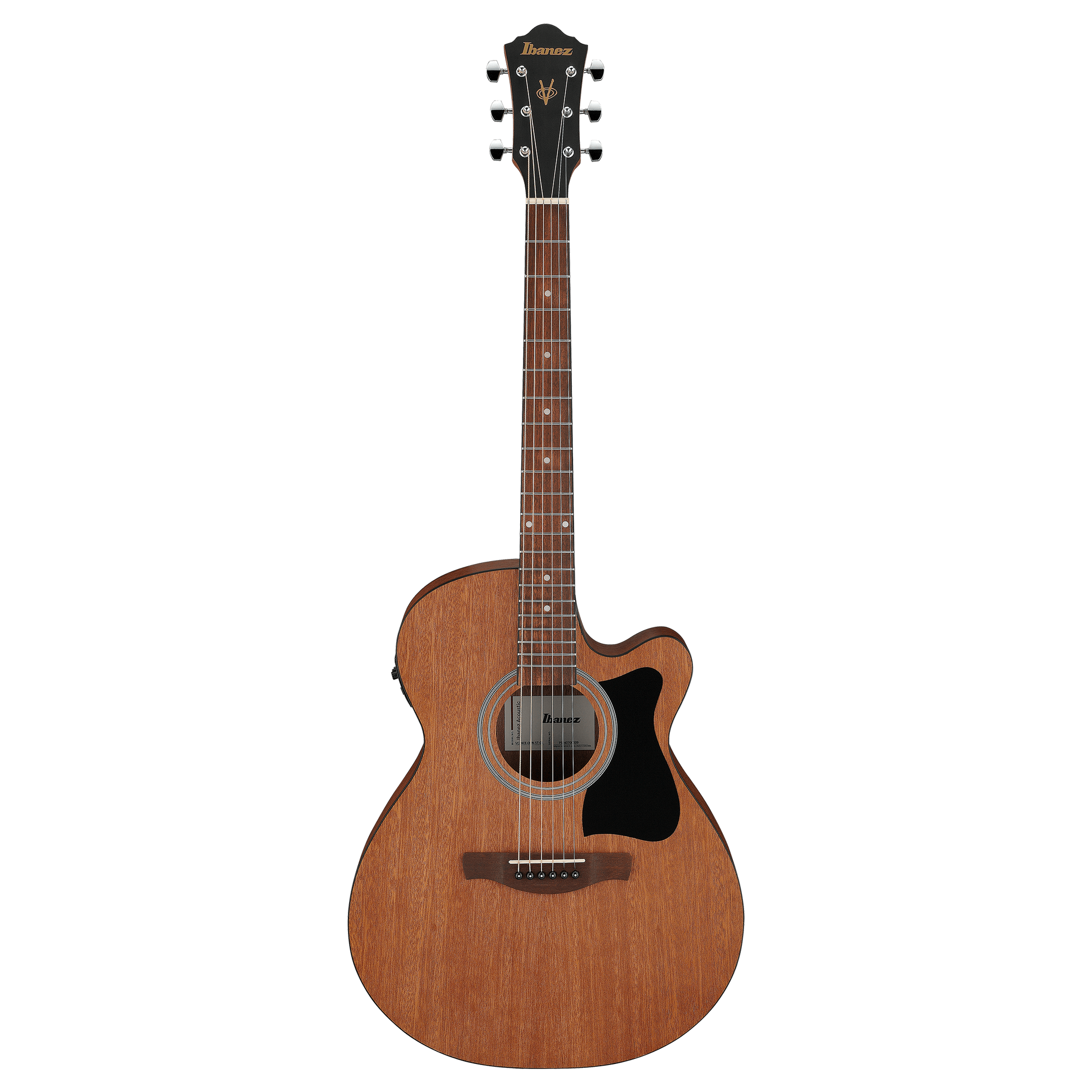 Ibanez VC44CE V Series Acoustic Electric Guitar with Preamp , Open Pore Natural ( VC44-CE / VC44E / V 44 Cutaway EQ )