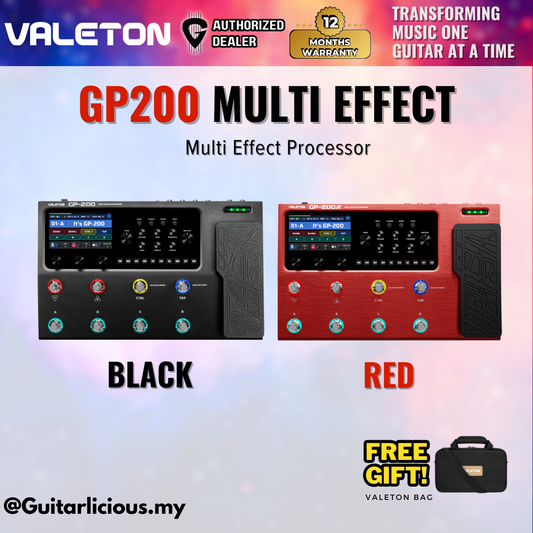 Valeton GP-200 Multi-Effects Processor Pedal Effects ( GP200 / GP 200 )